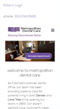 Mobile Screenshot of metrodentalcare.com